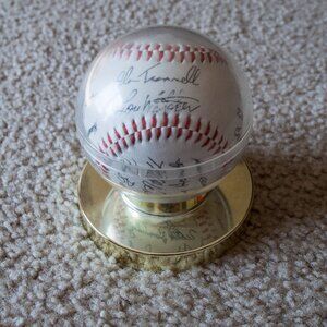 1984 Detroit Tigers Autographed Baseball - World Series Champion